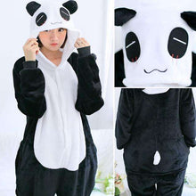 Load image into Gallery viewer, women_kigurumi_unicorn_pajamas_sets_flannel_cute_animal_pajamas_kits_women_winter_unicornio_nightie_pyjamas_sleepwear_homewear