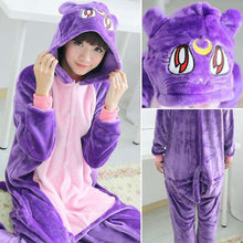 Load image into Gallery viewer, women_kigurumi_unicorn_pajamas_sets_flannel_cute_animal_pajamas_kits_women_winter_unicornio_nightie_pyjamas_sleepwear_homewear