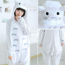 Load image into Gallery viewer, women_kigurumi_unicorn_pajamas_sets_flannel_cute_animal_pajamas_kits_women_winter_unicornio_nightie_pyjamas_sleepwear_homewear