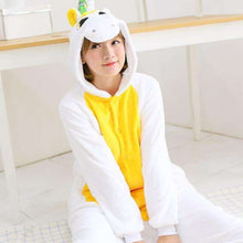 Load image into Gallery viewer, women_kigurumi_unicorn_pajamas_sets_flannel_cute_animal_pajamas_kits_women_winter_unicornio_nightie_pyjamas_sleepwear_homewear